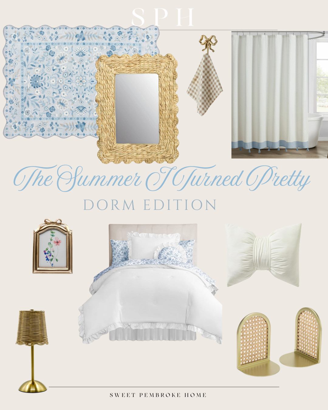 ☀️ Summer I Turned Pretty Dorm Aesthetic
Soft, coastal, and oh-so-pretty 🐚💙

This dorm room edit is giving Cousins Beach meets coquette-core — baby blues, breezy florals, dainty bows, and all the coastal cottage vibes. Think dreamy bedding, beachy touches, and sweet details that feel like summer never ended. 🌸🎀

#SummerITurnedPrettyVibes #DormEdit #DormDecor #DormDecorInspo #CoastalDormStyle #WalmartFinds #BackToSchool2025 #BabyBlueAesthetic #CoquetteDorm #BeachyDormRoom #LTKBackToSchool #WalmartDormDecor #BellyConklinStyle

 

 #LTKHome #LTKFindsUnder50 #LTKStyleTip