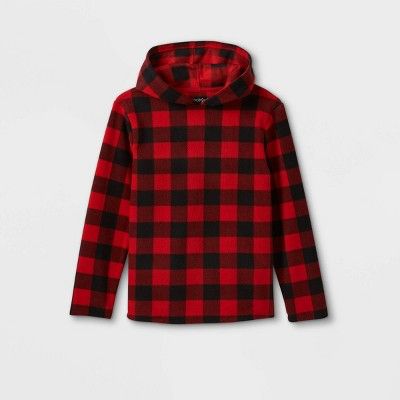 Boys' Printed Fleece Hooded Sweatshirt - Cat & Jack™ | Target