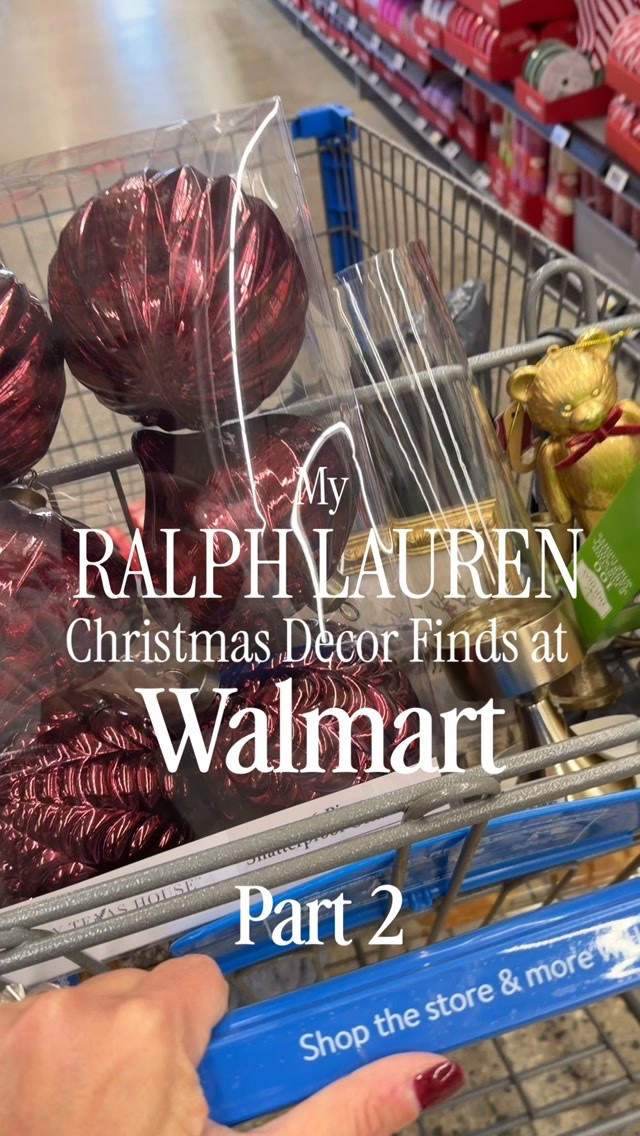 Give a follow & comment “Need” for links!

I promised you all a Part 2 and I always deliver on my promises! Do you know what the IT color of the 2026 holiday season is? You will after watching this. So many gorgeous ornaments in that color as well as all the other beautiful pieces I found to make your house so classic this Christmas, even Ralph Lauren himself would approve! 

There a big storm headed our way this weekend, so ill I’ll be home doing some baking and staging up a few special holiday pieces that just arrived to share here with you, so be sure to give a follow and check back soon because you won’t want to miss these!
