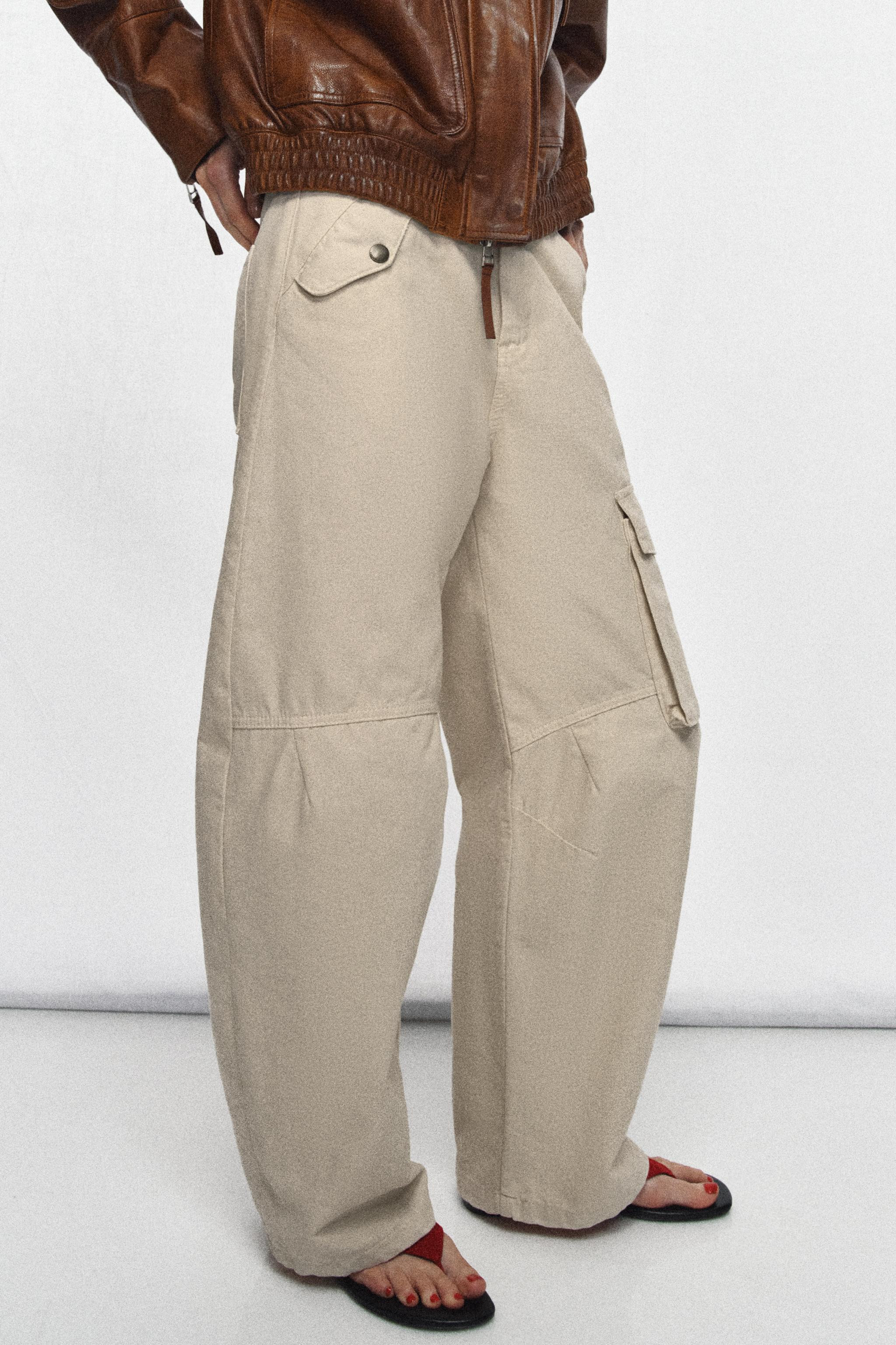 ZW COLLECTION CARGO PANTS | Zara US