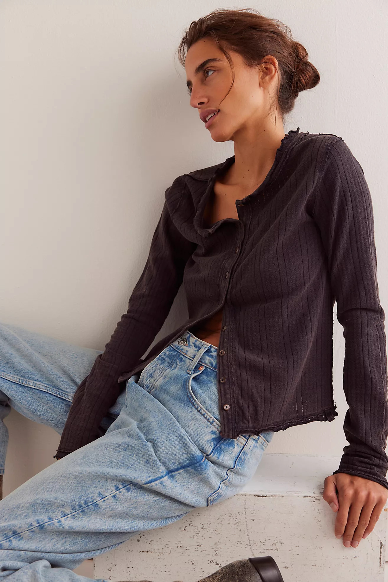 We The Free Penny Pointelle Cardi | Free People (Global - UK&FR Excluded)