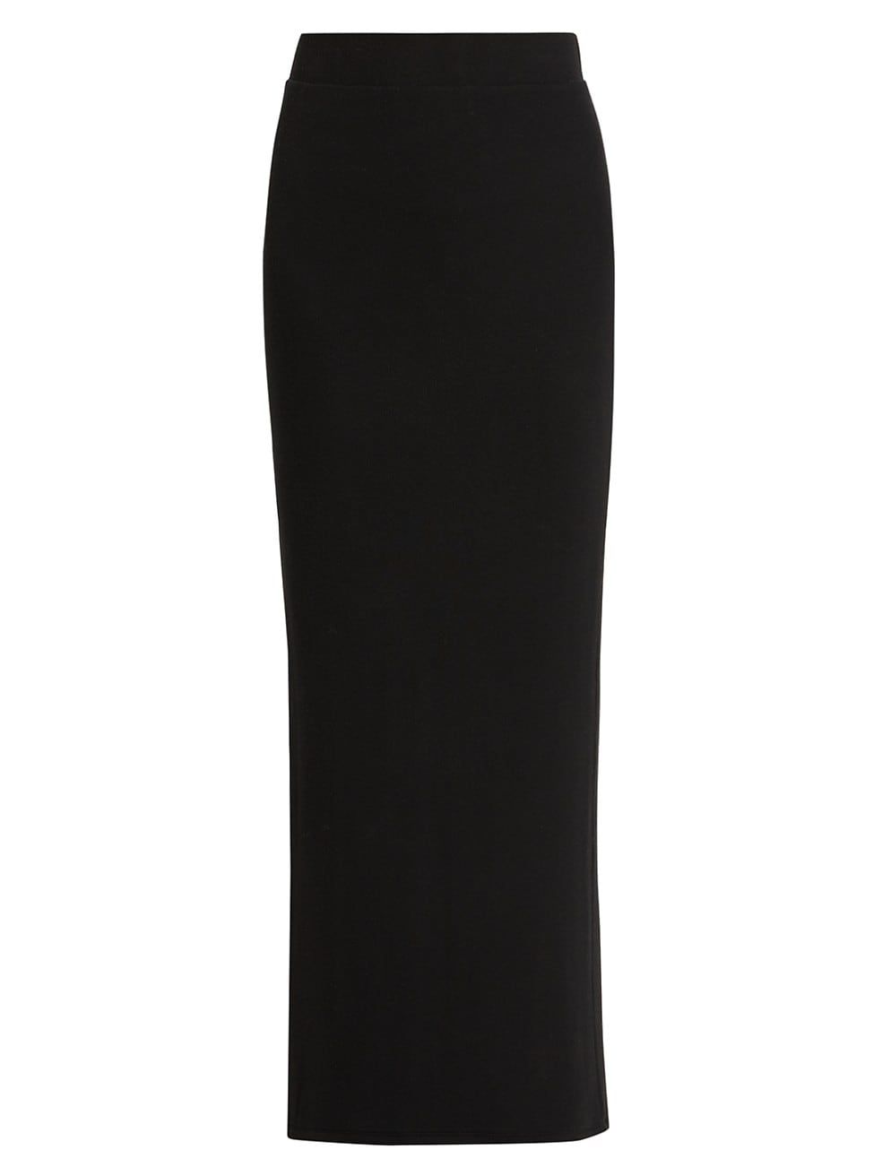 ATM Anthony Thomas Melillo Ribbed Side Slit Maxi Skirt | Saks Fifth Avenue