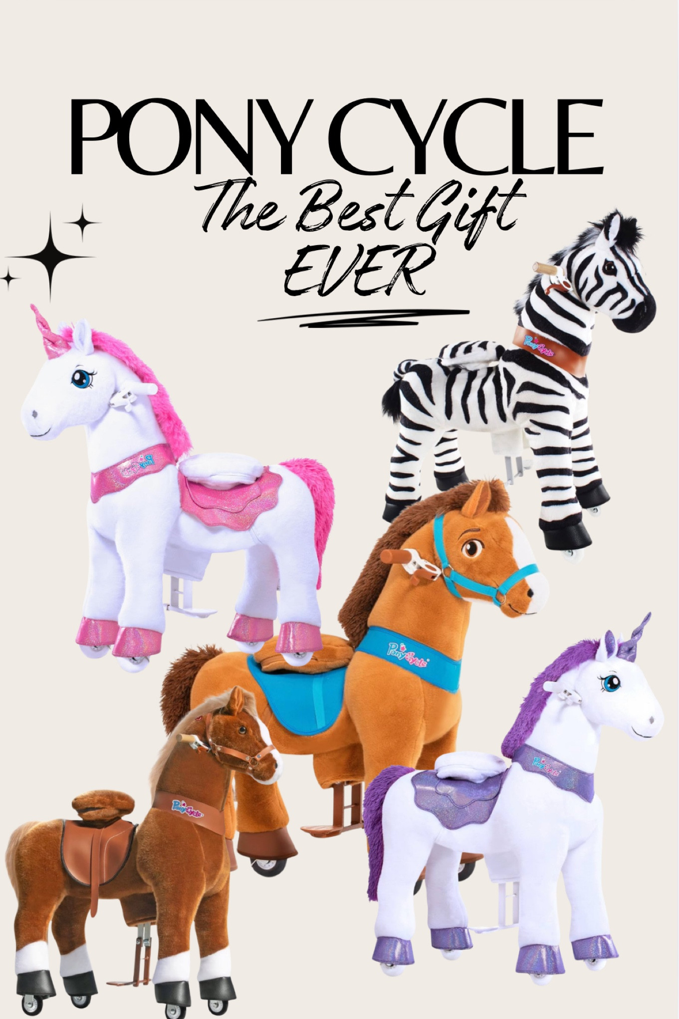 Seriously… Ponycycle! The best gift EVER!! My kids have had theirs for 6+ years and they play on it every day. We had the smallest size and my 8yo still fits on it. Getting the biggest one for them this year 👏🏼

#LTKFamily #LTKKids #LTKGiftGuide