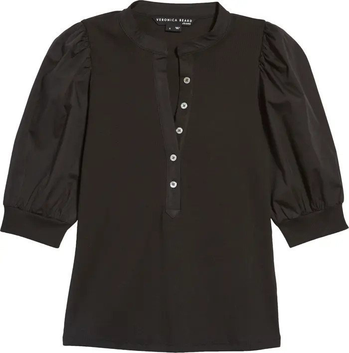 Veronica Beard Coralee Front Button Blouse | Nordstrom | Nordstrom
