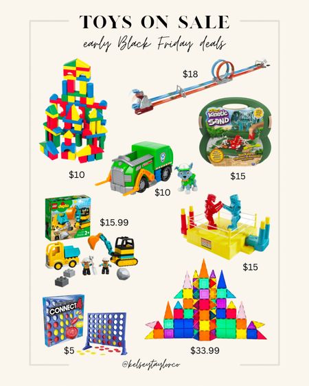 Toys on sale / toddler boy toys /family / gifts for kids / gift ideas / early Black Friday deals 

#LTKkids #LTKGiftGuide #LTKHolidaySale