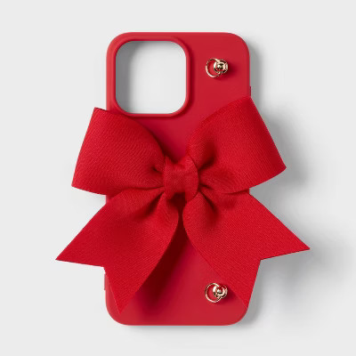 Apple iPhone 15 Pro Max Bow Case - heyday™ Red Pop | Target