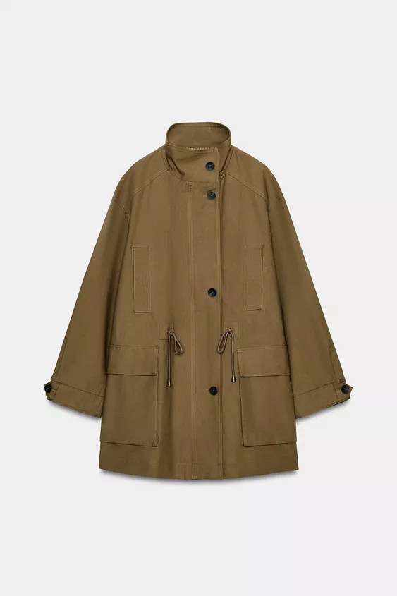 OVERSIZED PARKA ZW COLLECTION | Zara US