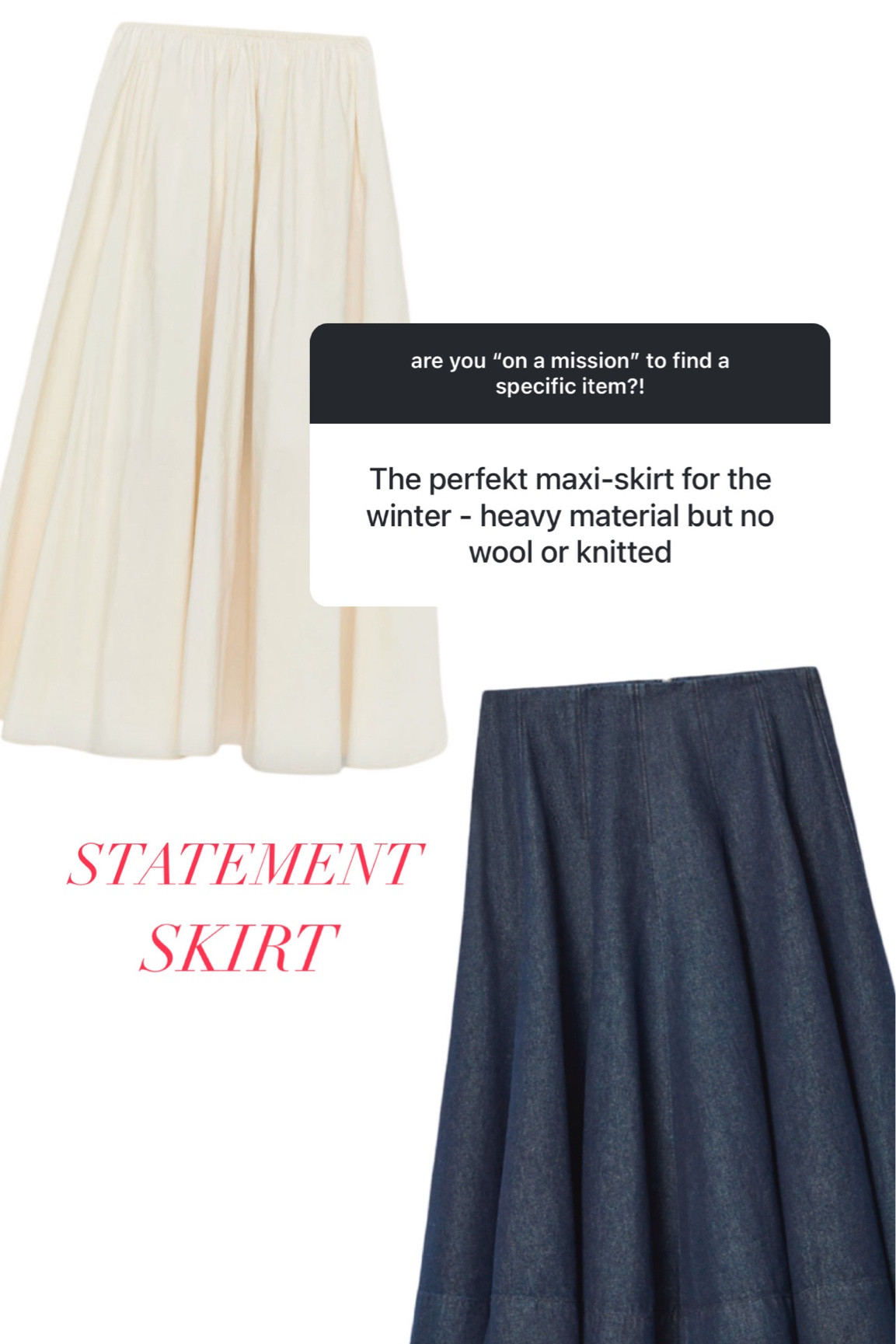 Statement skirt for Winter 👌🏼

#LTKworkwear #LTKautumn #LTKwinter