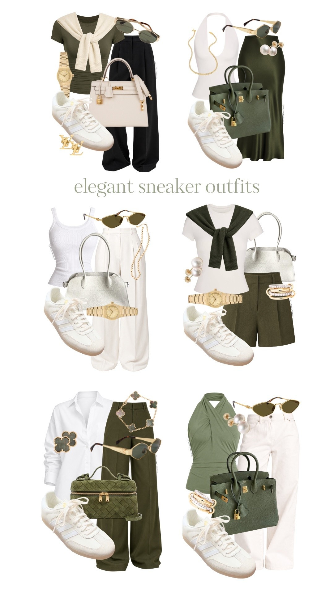 Some tips on how to elevate your everyday sneaker😘💚