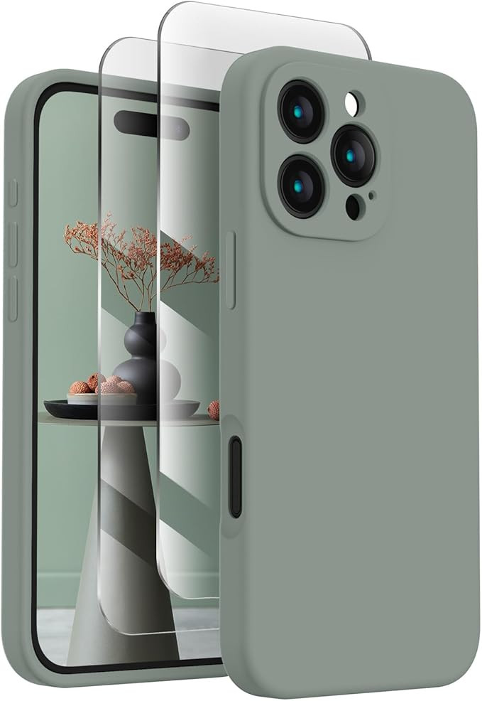 FireNova Designed for iPhone 16 Pro Max Case, Silicone Upgraded [Camera Protection] Phone Case wi... | Amazon (US)