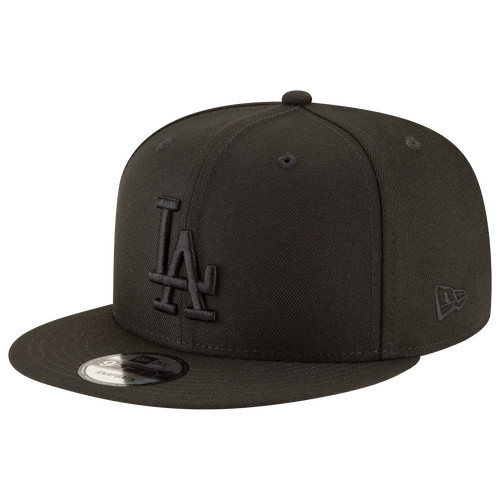 New Era Mens Los Angeles Dodgers New Era Dodgers BOB Snapback Cap - Mens Black/Black Size One Size | Champs Sports