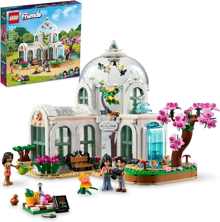 LEGO Friends Botanical Garden 41757 Building Toy Set, A Creative Project for Ages 12+, Build and ... | Amazon (US)
