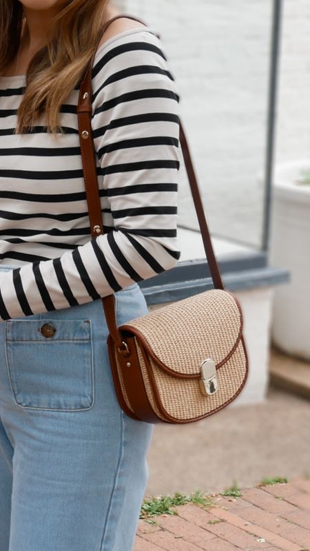 In love with this new bag for spring, summer, and early fall. It’s similar to rattan. I also linked an option that’s under $100. My exact bag is gifted. 

#LTKSeasonal #LTKItBag