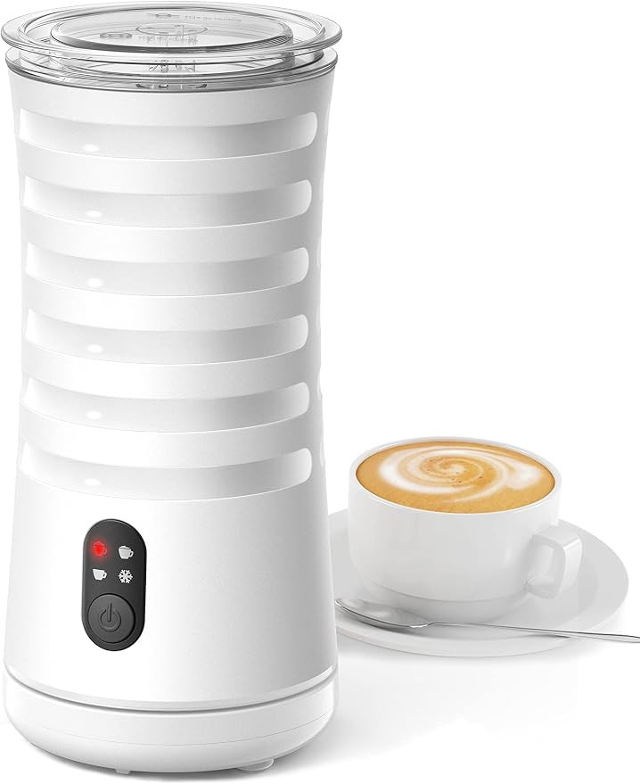 Symdral Milk Frother, 4-in-1 Milk Frother and Steamer, Electric Milk Frothers for Coffee, Auto Sh... | Amazon (US)