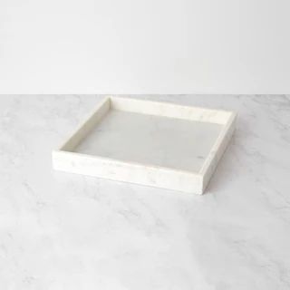 Aurora Home Marble Square Tray | Bed Bath & Beyond