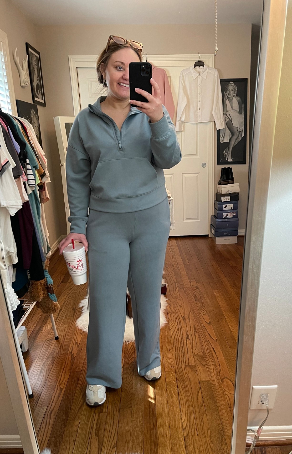 All in motion two piece sets, matching set, travel outfit, Loungewear, target set, active set, activewear, jacket set, target style, winter style, winter outfit, Nike sneakers, Nike air max, lounge set, errands, coffee date, breakfast outfit, breakfast

#LTKActive #LTKTravel #LTKFindsUnder50