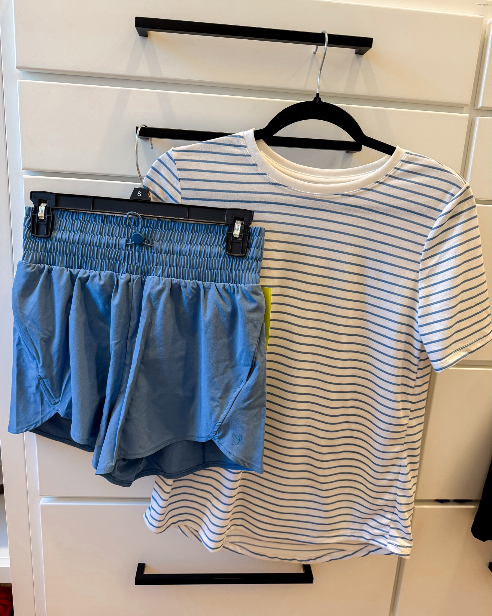 ➡️ Swipe to see the matching blue flare leggings! 
Target Activewear Finds
Blue Stripe Tee + Matching High Rise Shorts & Flare Leggings

#LTKgrwm #LTKootd #LTKActive