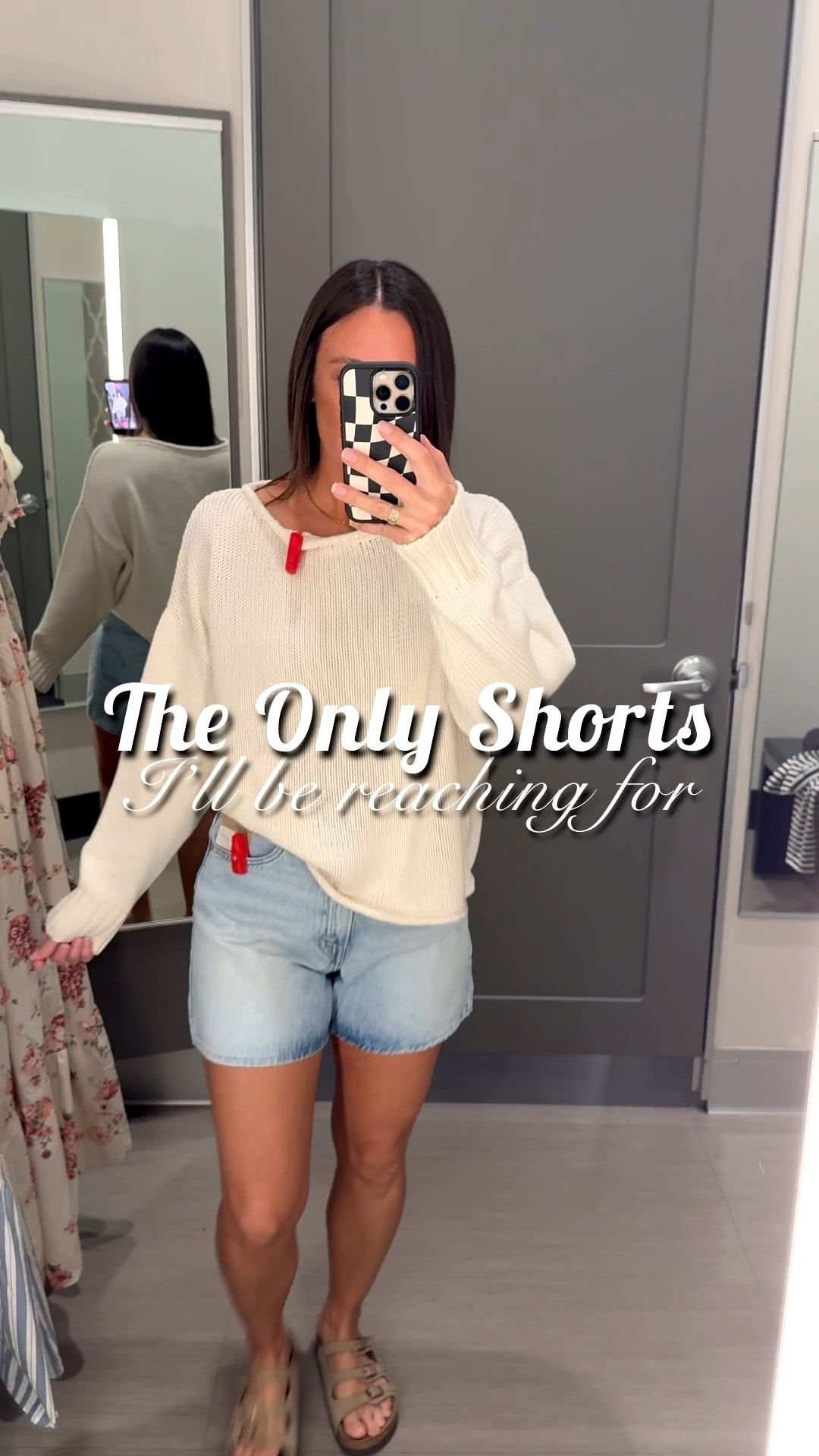 The spring and summer outfit you’ll wear on repeat! 

This combo?? It’s my grab-without-thinking outfit right now, and it just works every single time.

The lightweight cable knit = that effortless, put-together look (without actually trying 🙌🏼)
And these cinch waist shorts?? I’m not kidding…I own 3 pairs.😄

They snatch you in at the waist, give that relaxed mom-short fit, and are SO comfortable for everyday life.

If you’ve been looking for an easy spring uniform… this is it.

Sizing:
Sweater: Large (perfect oversized fit)
Shorts: 27

5’5” | 130 lbs

Tap to shop before these sell out ✨

#LTKmomlife #LTKootd #LTKOver40