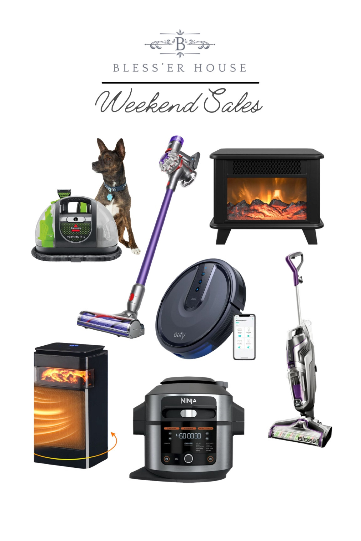 #WeekendSales #CarpetCleaner #DogVacuum #PetVacuum #PetCarpetCleaner #SharkVacuum #Bissell #PortableHeater #Heater #Winter #Vacuum #AirFryer #NewYear

#LTKstyletip #LTKsalealert #LTKhome