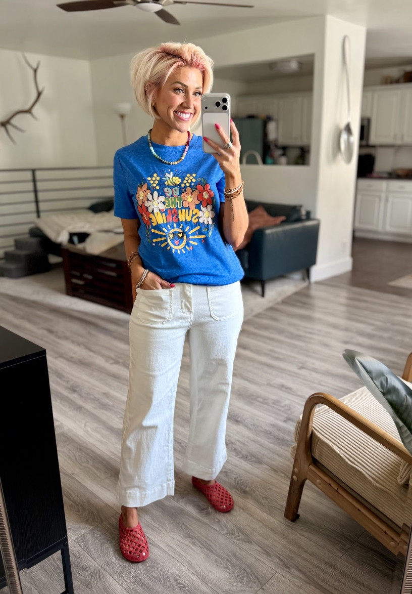My favorite summer essentials to stay stylish and comfortable! Top: Small // Pants: Medium // Shoes: TTS 

 #LTKootd #LTKSaleAlert