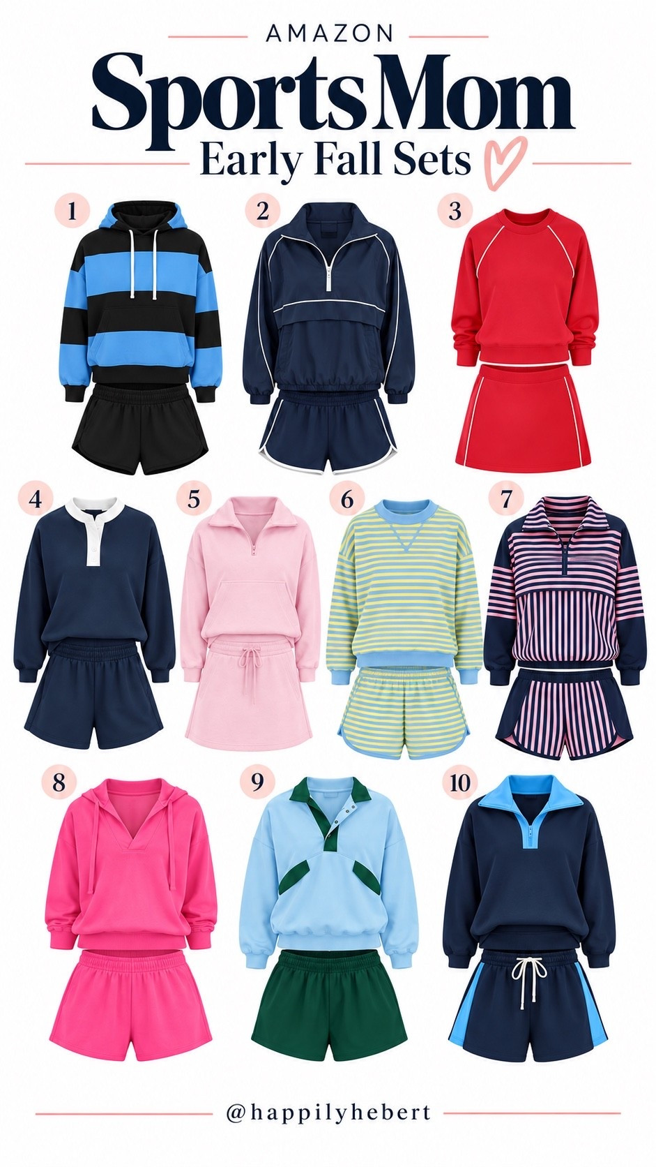Amazon sports mom sets for early Fall 
Game day 
Tons of color options

#LTKOver40 #LTKTravel #LTKSaleAlert