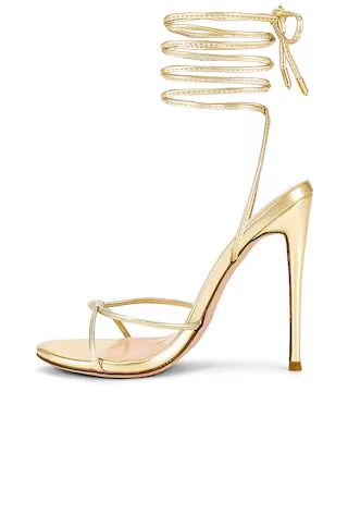 Athens Sandal in Golden | Revolve Clothing (Global)