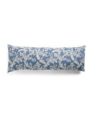 Made In Usa 14x36 Linen Blend Bird Floral Pillow | Throw Pillows | Marshalls | Marshalls