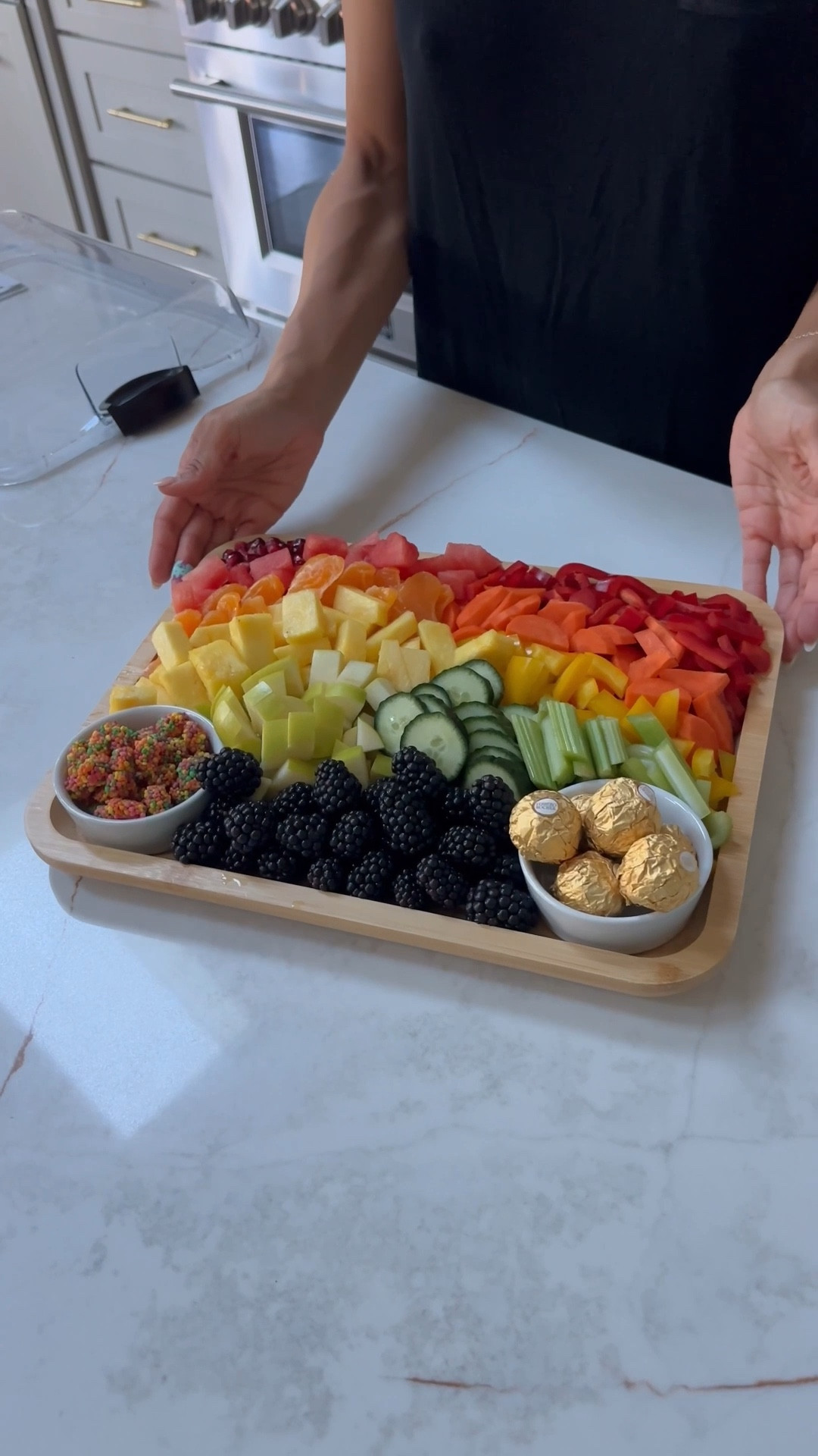 This tray makes prepping healthy snack for when the kids get home from school easy! 🌈💚 Also great for pool days!!


#LTKHome #LTKKids #LTKFindsUnder50