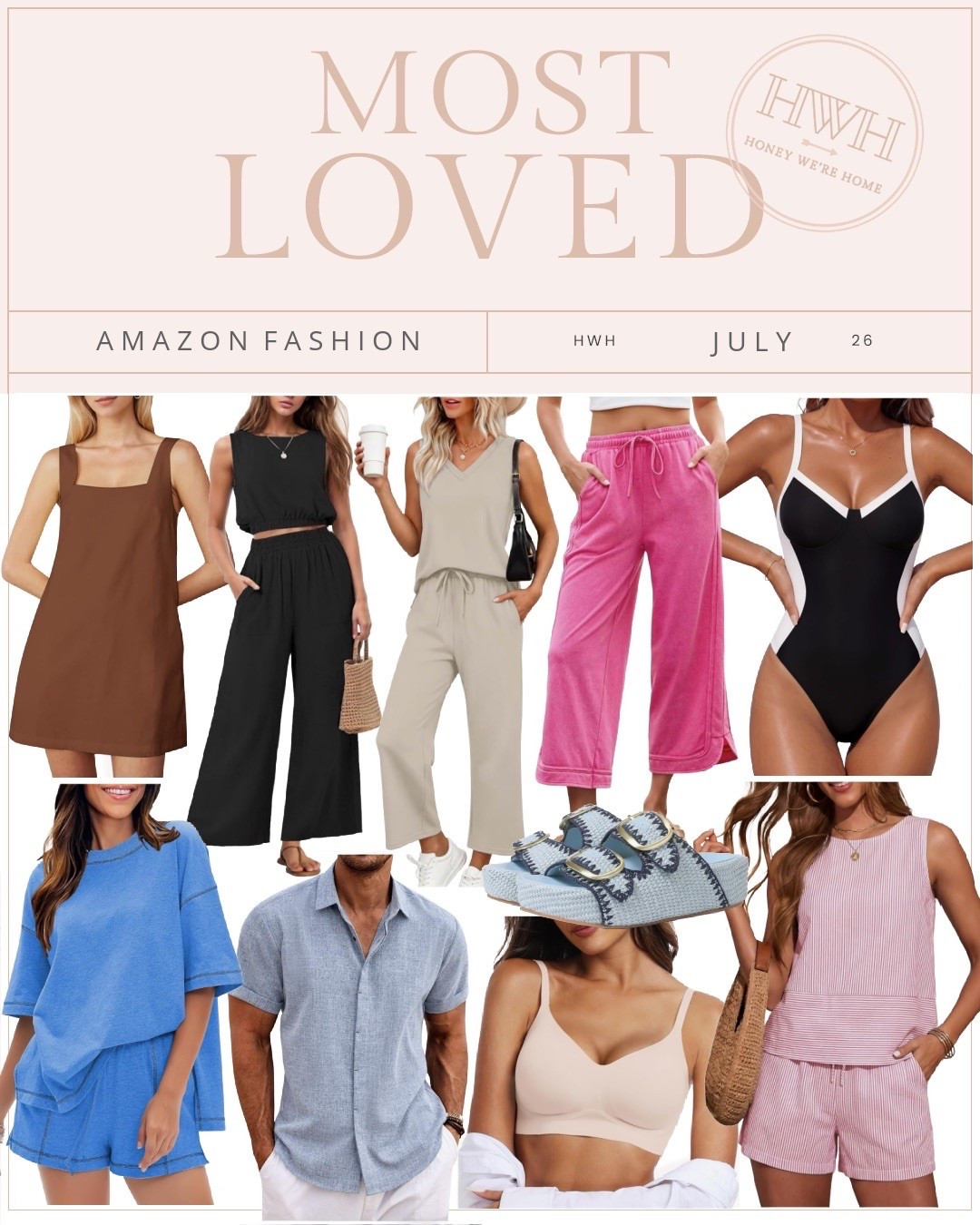 July Most Loved Amazon Fashion • Sets • Dresses • Summer • Lounge

#LTKOver40 #LTKSaleAlert #LTKgrwm