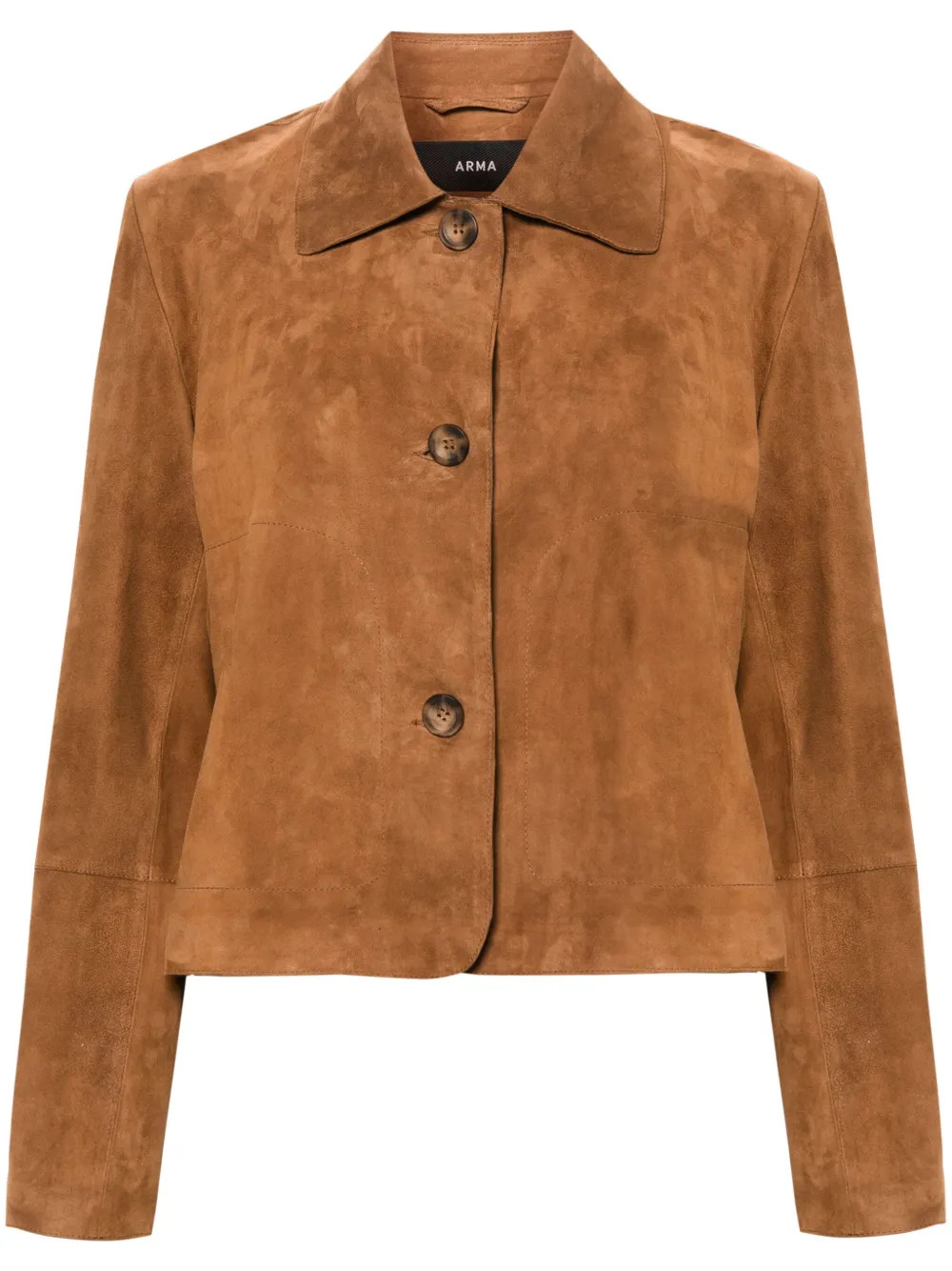 Arma Emy Suede Jacket - Farfetch | Farfetch Global