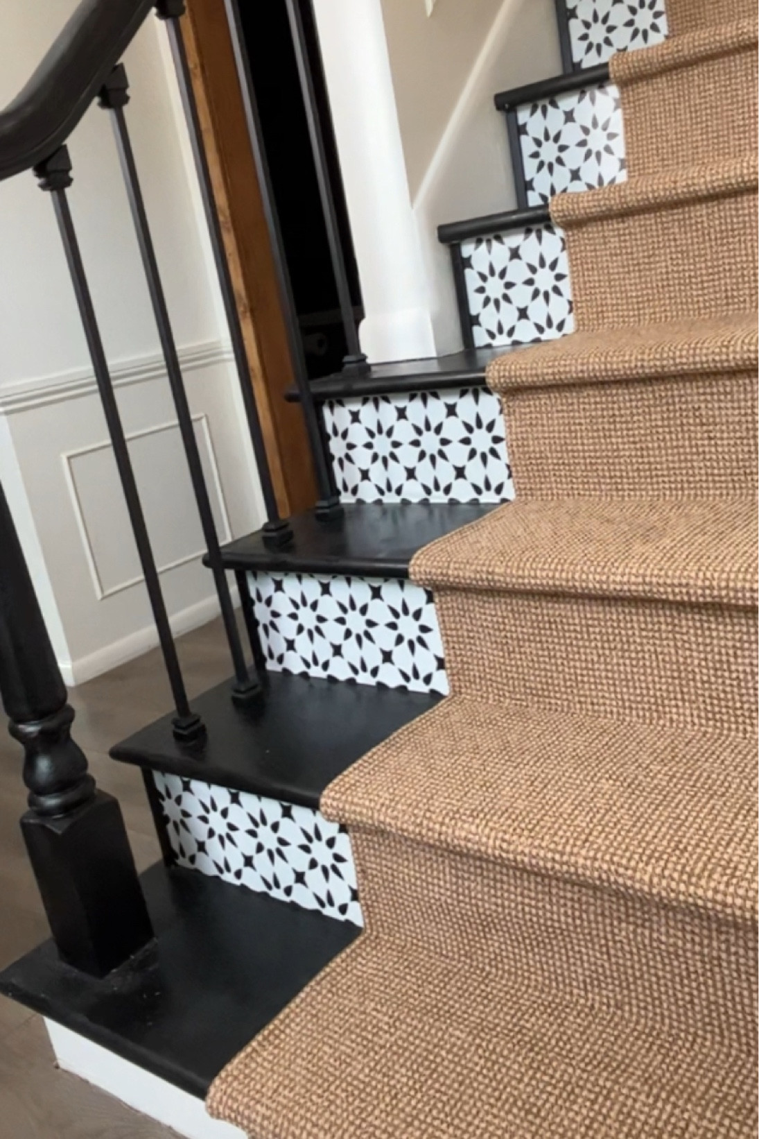 Peel & Stick stair risers, vinyl stickers. 14 piece set under $40

#LTKHome