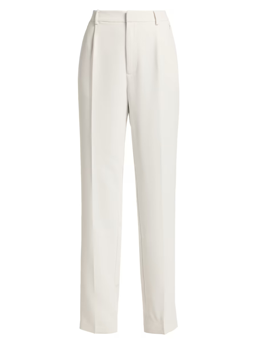 Luxe Suiting Column Trousers | Saks Fifth Avenue