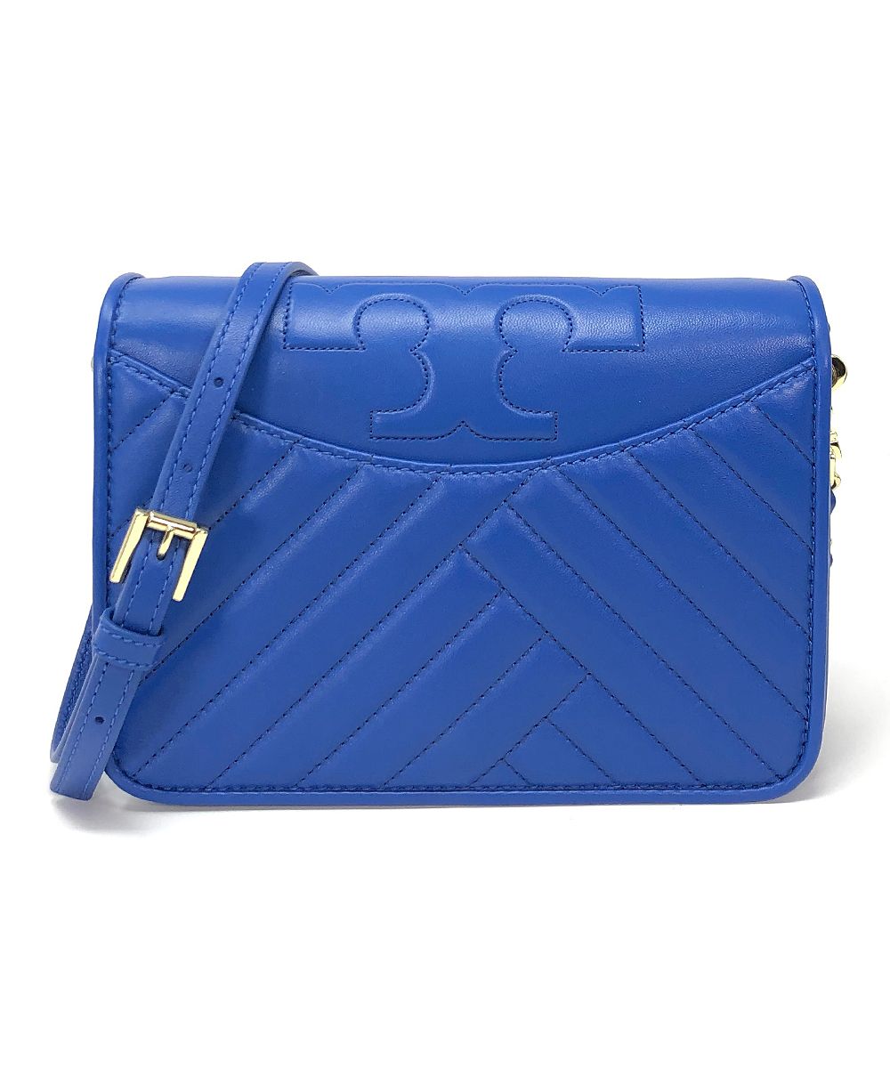 Tory Burch Women's Crossbodies Regal - Royal Blue Alexa Quilted Crossbody Bag | Zulily