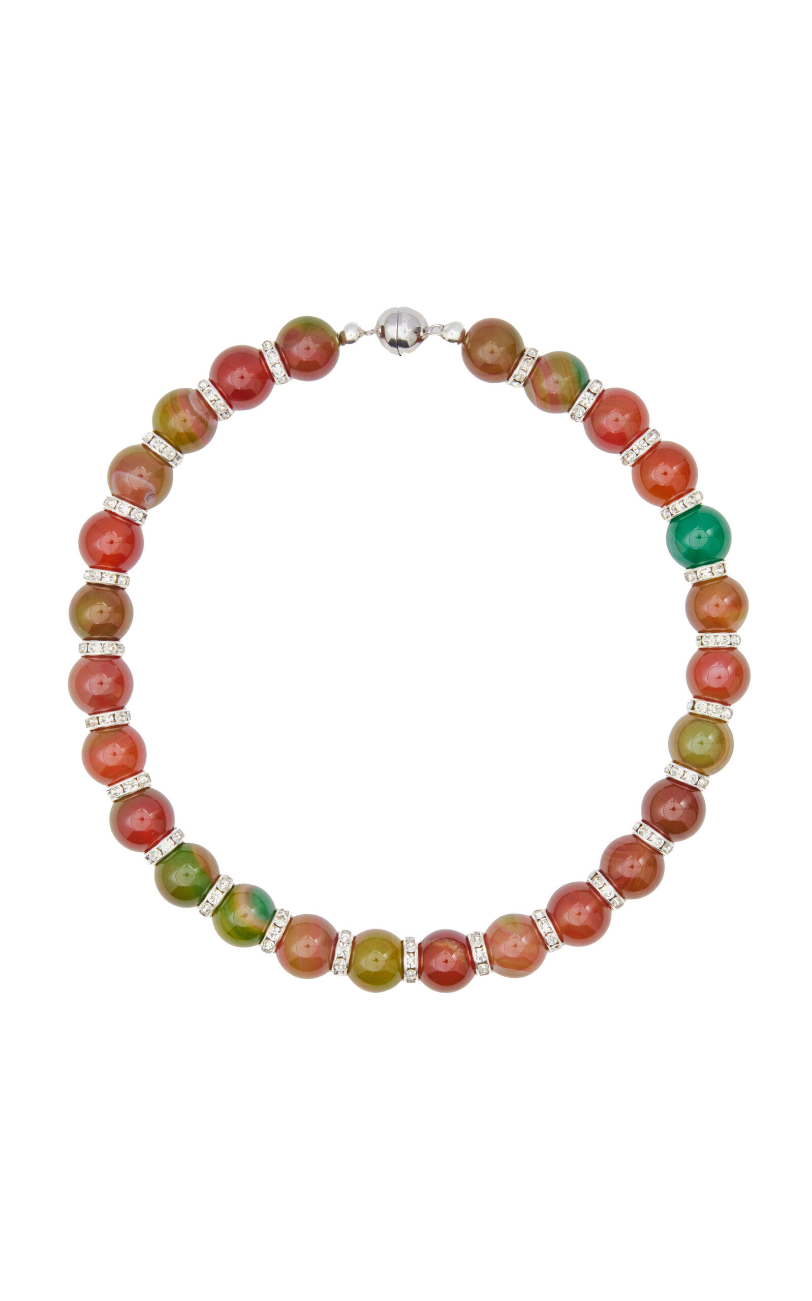 Julietta - Odette Agate Necklace - Brown - OS - Moda Operandi - Gifts For Her | Moda Operandi (Global)