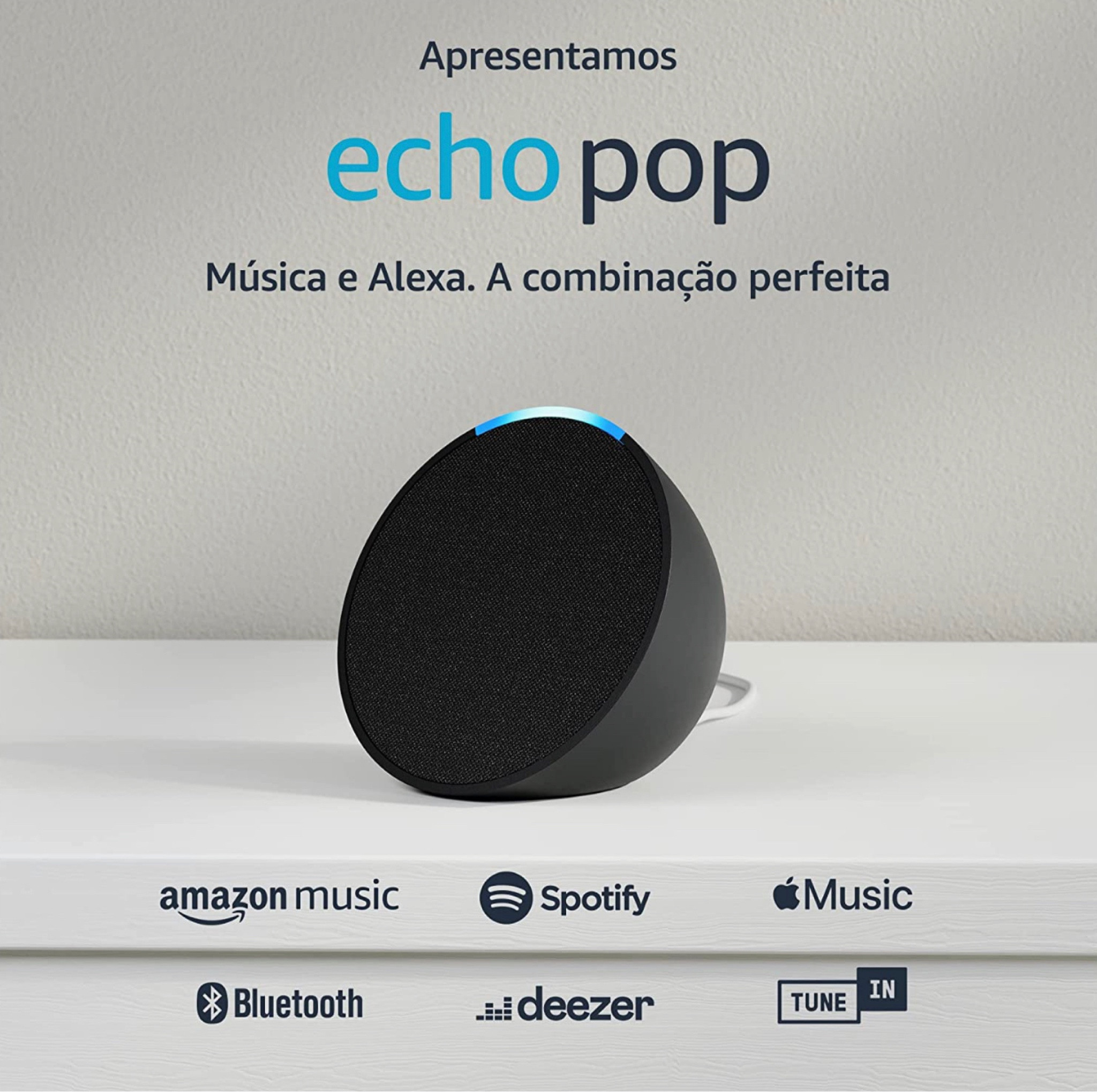 Apresentamos o Echo Pop | Smart speaker compacto com som envolvente e Alexa | Cor Preta



#LTKSale #LTKbrasil #LTKhome