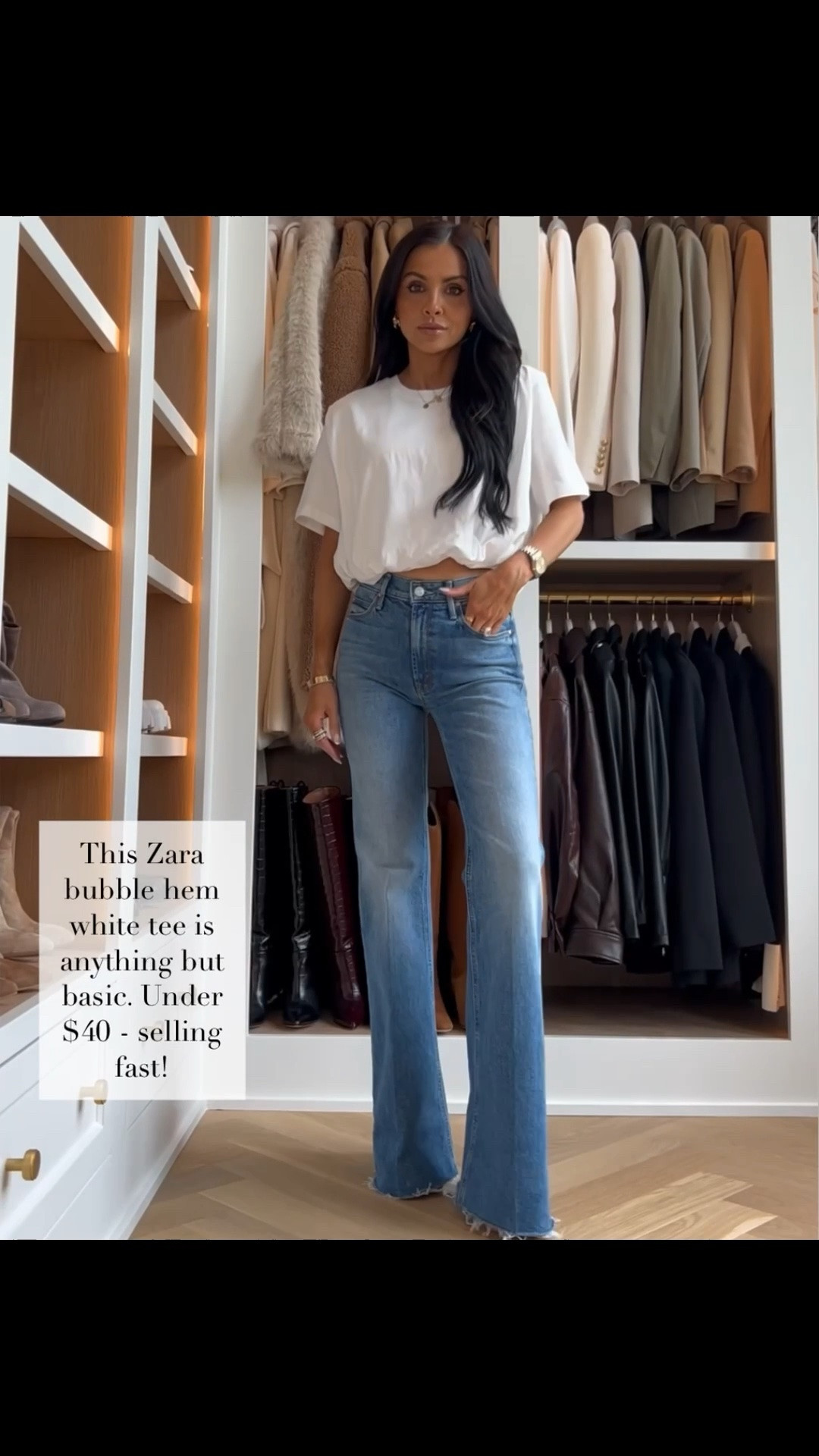 The summer basics you’ll wear all summer long / summer capsule wardrobe 
Zara summer tops 
Mother denim wearing a 23

#LTKmomlife #LTKootd #LTKOver40