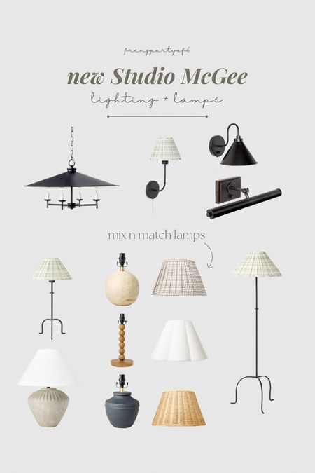 New Studio McGee lighting and lamps just released! Love the mix n match lamp bases and shades  

#LTKHome #LTKFindsUnder50 #LTKStyleTip