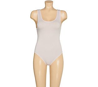 Airbrusher by Women with Control Seamless HighCut Bodysuit | QVC