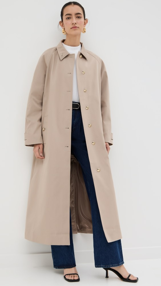 ANINE BING Randy Maxi Trench Coat | Shopbop | Shopbop