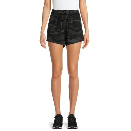 Athletic Works Women's and Women’s Plus Size ButterCore Soft Performance Gym Shorts, Sizes XS-4X | Walmart (US)