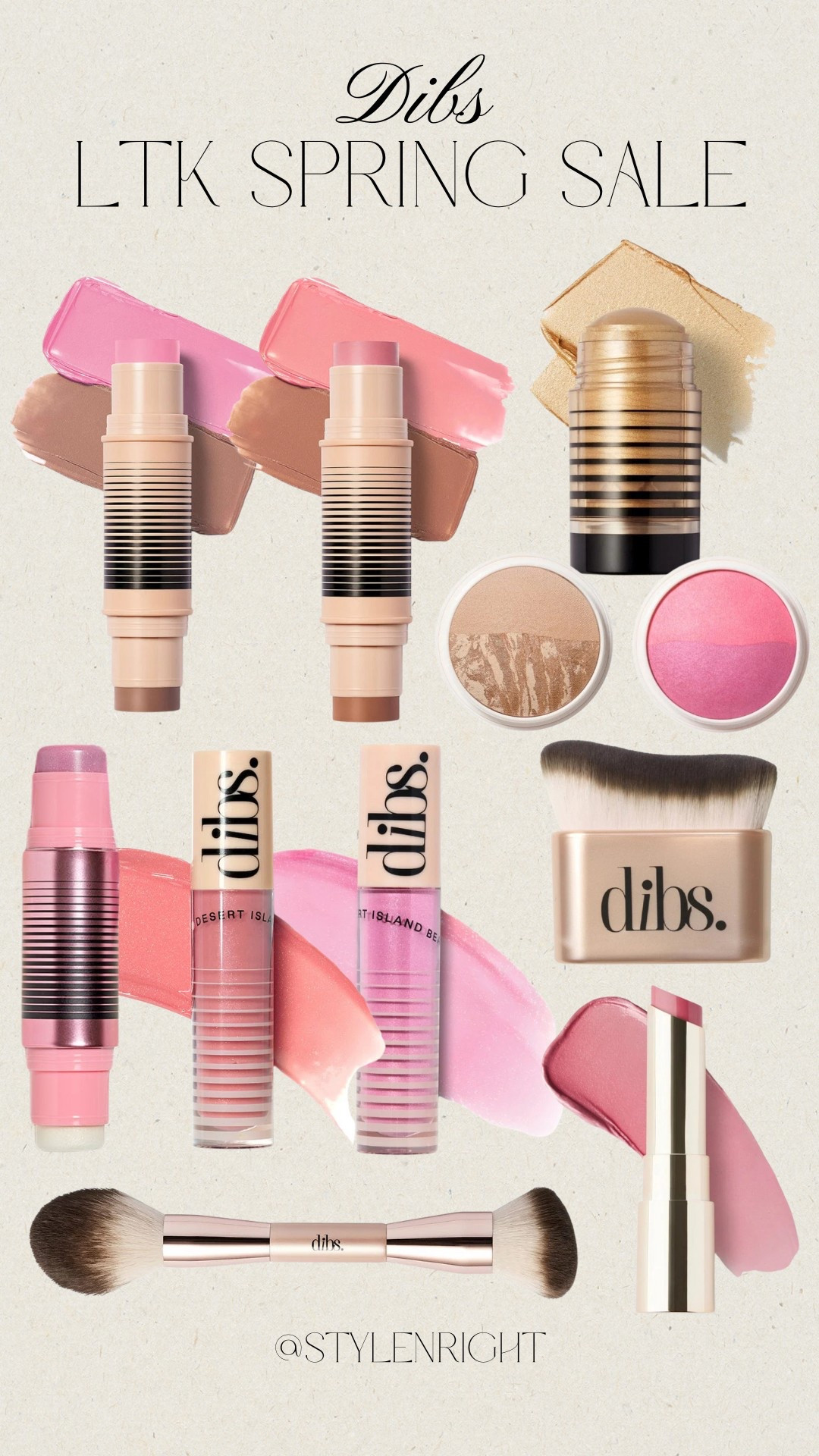 LTK Spring Sale: Dibs 
Make sure to shop in the LTK app for the exclusive code! 

Dibs Beauty, makeup, makeup routine, morning routine, going out makeup, natural makeup, makeup products, makeup must haves, makeup essentials, women’s beauty, beauty routine, beauty products 



#LTKSpringSale #LTKBeauty #LTKStyleTip
