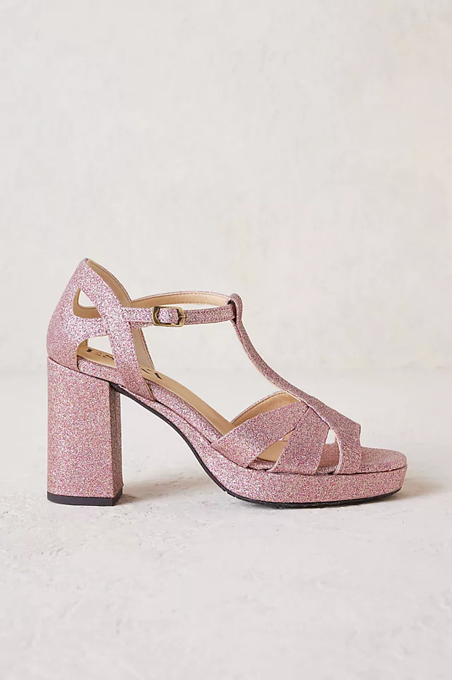 Esska Valerie Vegan Glitter Heels | Anthropologie (UK)