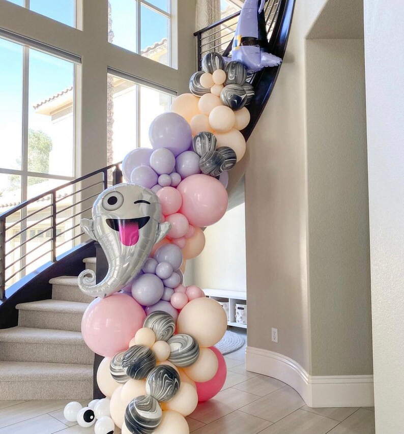 Pastel Pink Muted Halloween Balloon Garland Kit   Pastel | Etsy | Etsy (US)