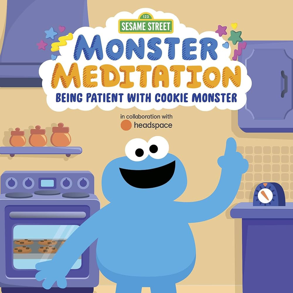 Being Patient with Cookie Monster: Sesame Street Monster Meditation in collaboration with Headspa... | Amazon (US)