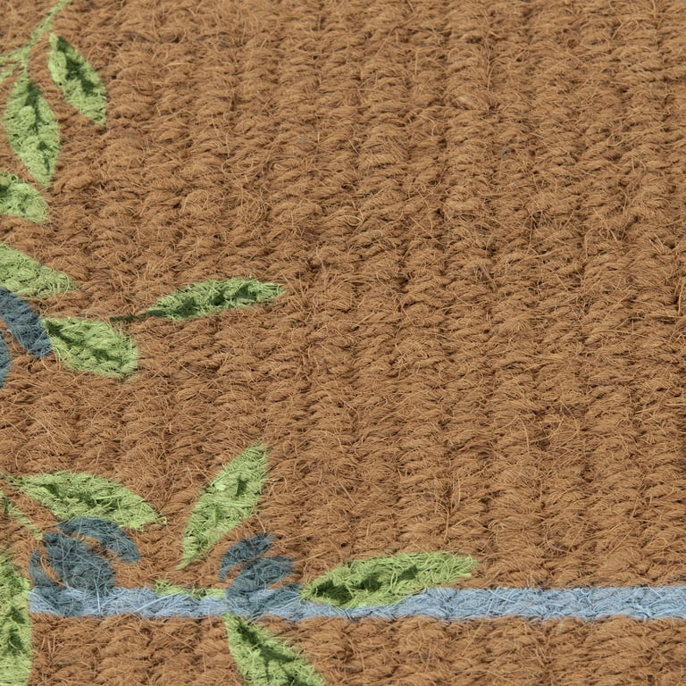 Better Homes & Gardens Soleil Floral Woven Coir Outdoor Doormat, 20"x30" | Walmart (US)