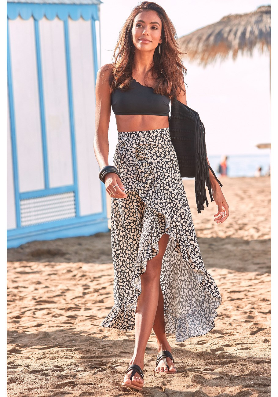 convertible wrap maxi skirt | Lascana