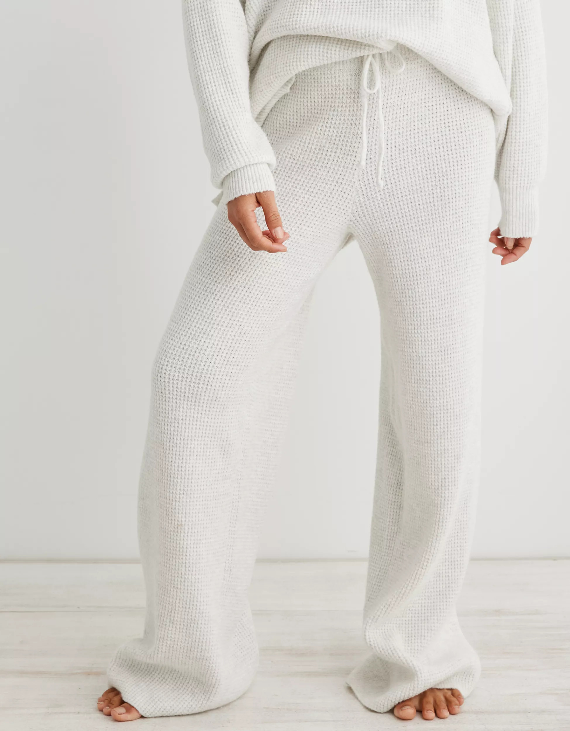 Aerie CozyUp Waffle Skater Pant | American Eagle Outfitters (US & CA)