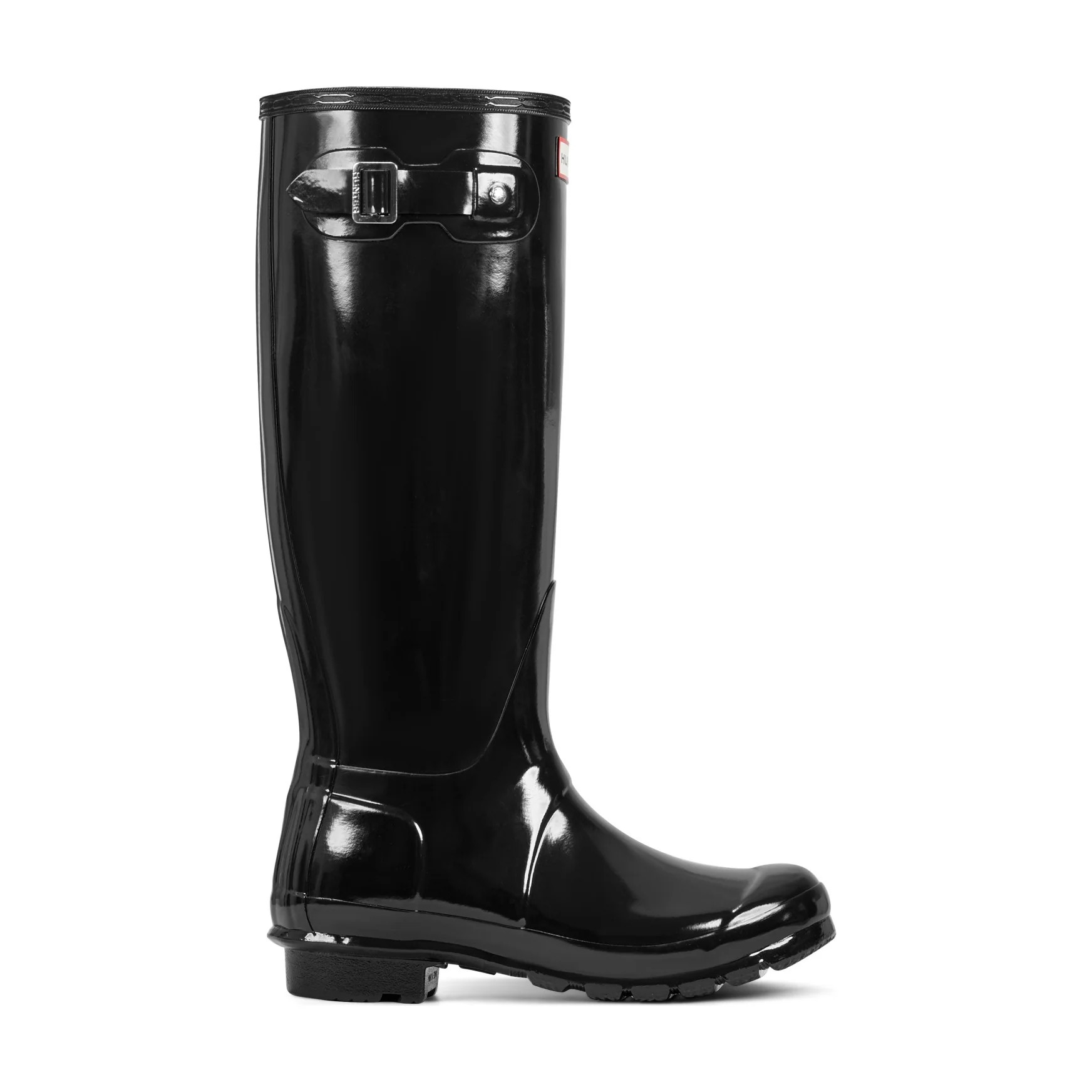 Women's Original Tall Gloss Rain Boots - Black | Hunter Boots | Hunter Boots