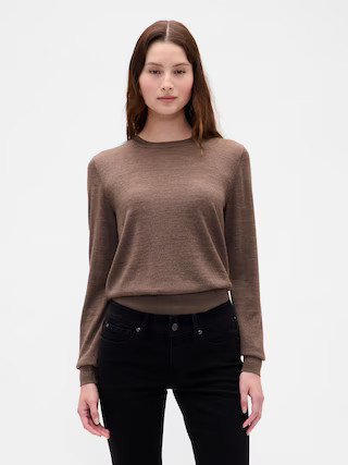 Merino Crewneck Sweater | Gap (US)