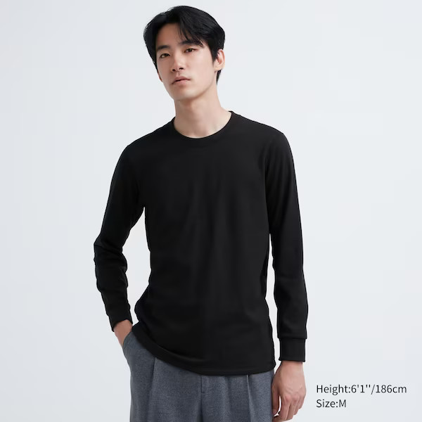 HEATTECH Ultra Warm Crew Neck Long-Sleeve T-Shirt | UNIQLO (US)
